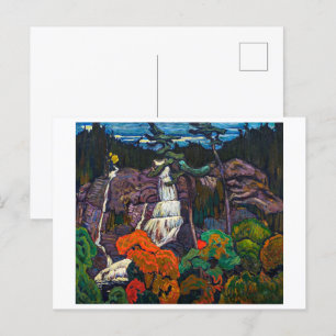 Algoma Waterfall   J.E.H. MacDonald   Vykort