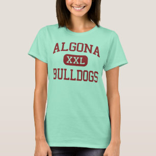 Algona - Bulldog - High School - Algona Iowa T-shirt