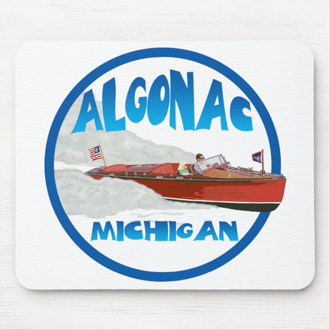 Algonac Michigan Musmatta (Framsidan)