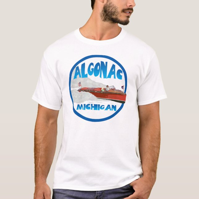Algonac Michigan Tee (Framsida)