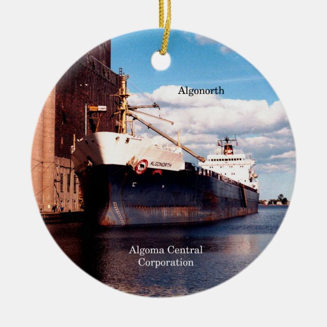 Algonorth-ornament Julgransprydnad Keramik (Framsidan)