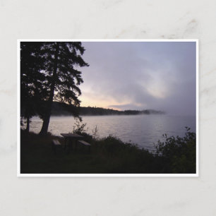 Algonquin Fall Morgon Vykort