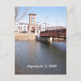Algonquin Illinois vykort