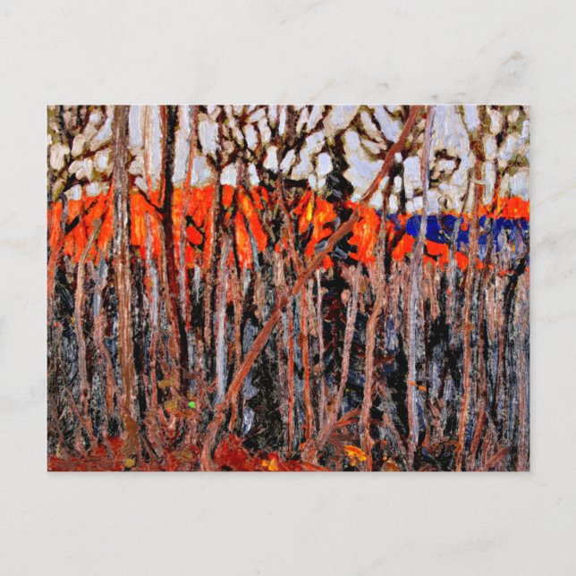 Algonquin Park, målning av Tom Thomson Vykort (Framsida)