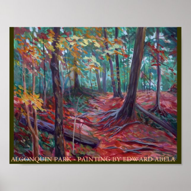 algonquin park ontario poster (Framsidan)