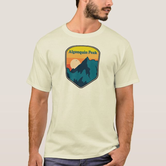 Algonquin Peak soluppgång T Shirt (Framsida)