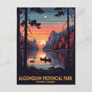 Algonquin Provincial Park Canada Vykort