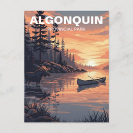 Algonquin Provincial Park Canada Vykort