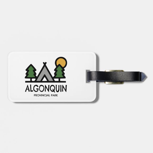 Algonquin Provinspark Bagagebricka (Baksida Vågrät)