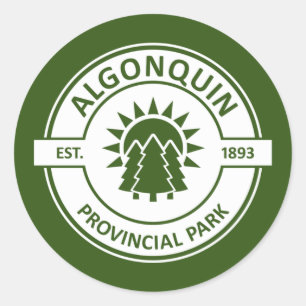 Algonquin Provinspark Runt Klistermärke