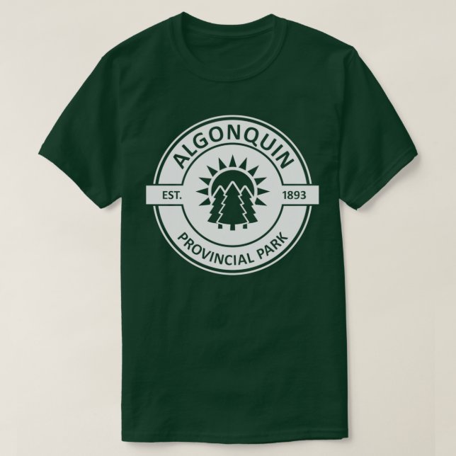 Algonquin Provinspark T Shirt (Design framsida)