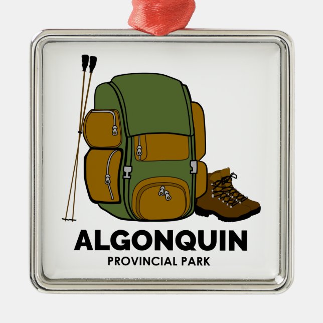Algonquin Provinsreservpack Julgransprydnad Metall (Framsidan)