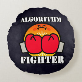 Algorithm Fighter Rund Kudde