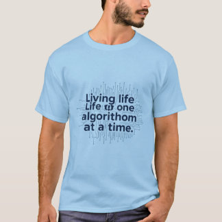 Algorithmic stil t shirt