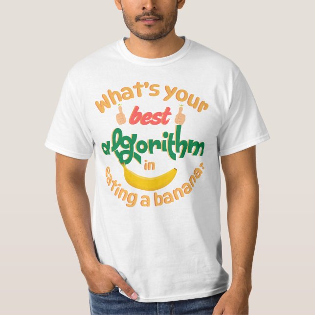 Algoritm i programmering  t shirt (Framsida)