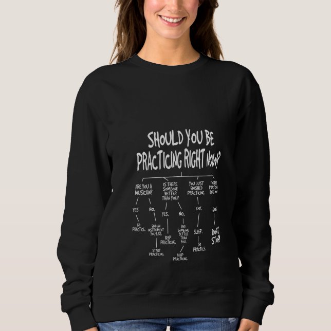 Algoritmen Funny C för Womens Music Practice Instr T Shirt (Framsida)