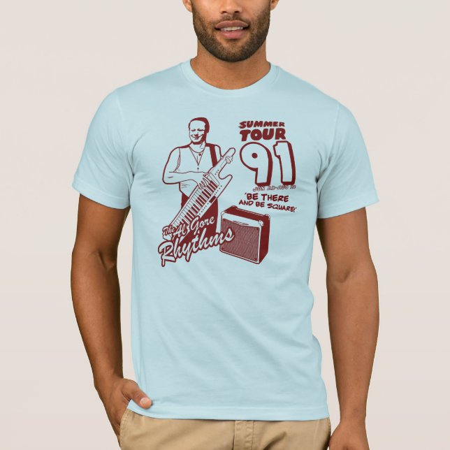 Algoritmer eller Al Gore rytmer T-shirt (Framsida)