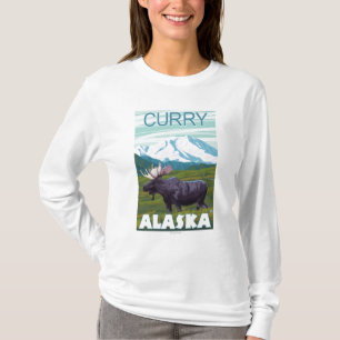 Älgplats - curry, Alaska T Shirt