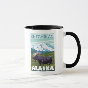 Älgplats - Ketchikan, Alaska Mugg