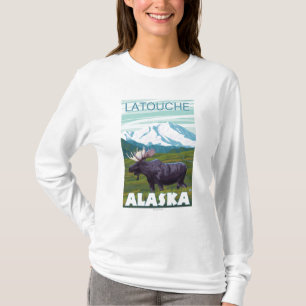 Älgplats - Latouche, Alaska T-shirt
