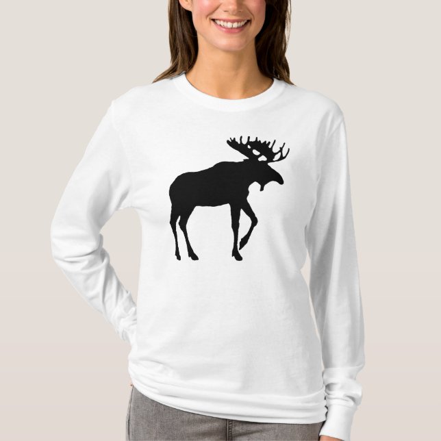 Älgskjorta T-shirt (Framsida)