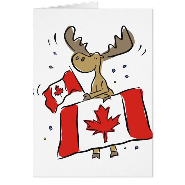 Älgskjortor och gåvor 86 hälsningskort (Framsidan)