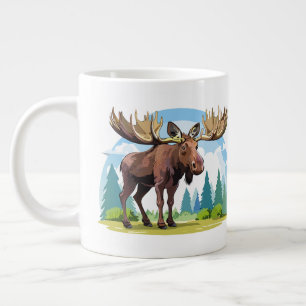 Älgstång Jumbo Mugg
