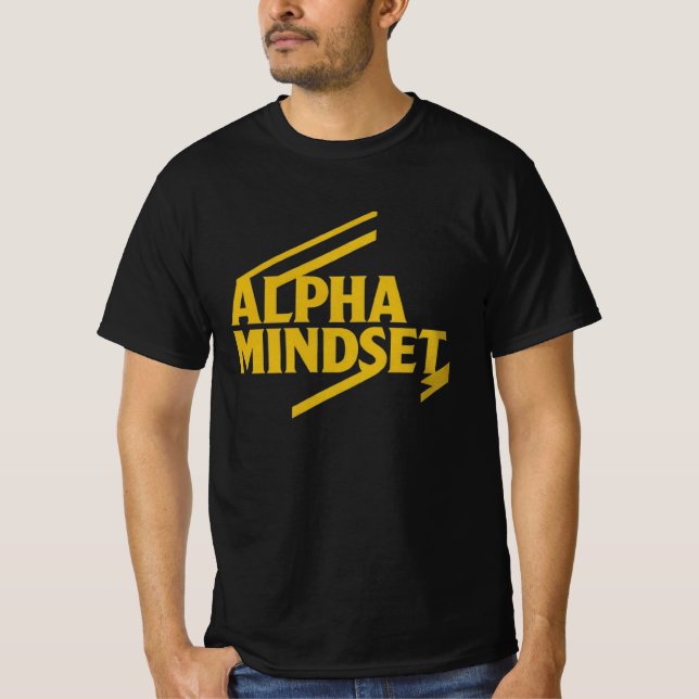 Alha Mindset T-Shirt (Framsida)