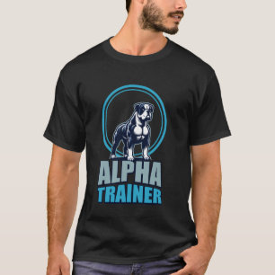 Alha Trainer Bulldog Fitness Emblem T Shirt