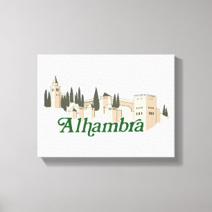 Alhambra Canvastryck