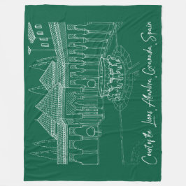 Alhambra Court i Lejon 2 Fleecefilt