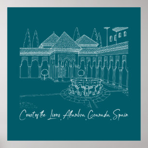 Alhambra Court i Lejon 2 Poster