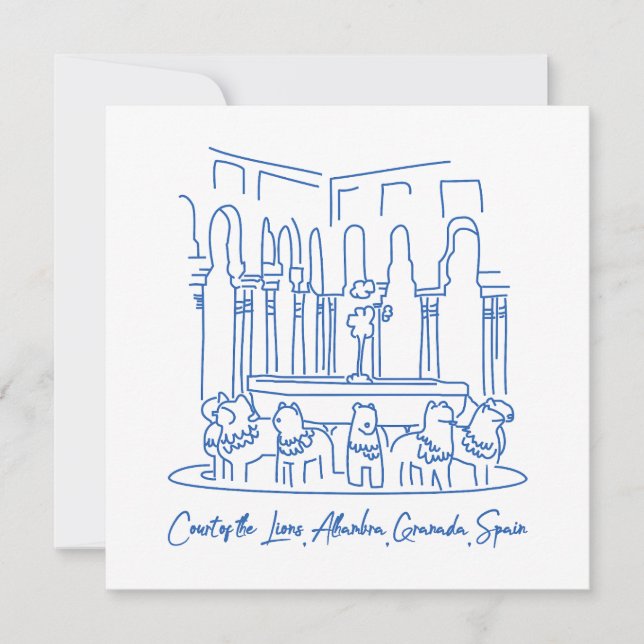 Alhambra Court of the Lions 1 (Framsida)