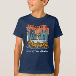 Alhambra Court of the Lions 3 T Shirt