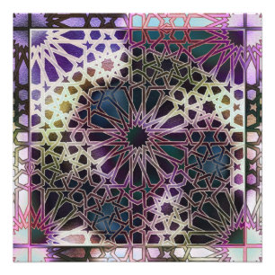 Alhambra design fototryck