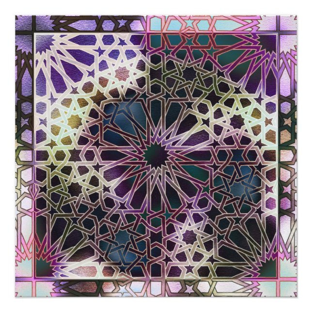 Alhambra Design Fototryck (Framsidan)