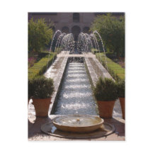 Alhambra Fontän vykort