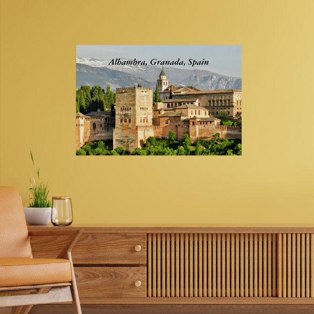Alhambra, Granada, Andalusien, Spanien Poster (Vardagsrum 2)