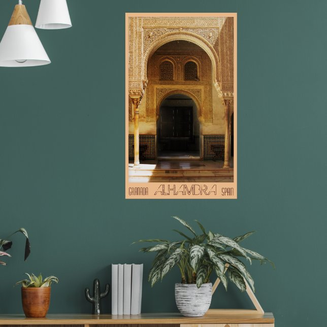 Alhambra, Granada, Spanien Poster (Vardagsrum 1)