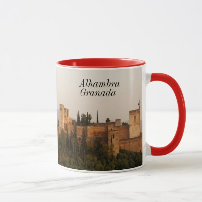 Alhambra Granada Spanien Ringermugg Mugg (Höger)