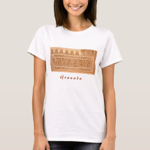 Alhambra Granada Spanien T-tröja T-shirt