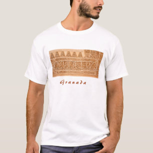 Alhambra Granada Spanien T-tröja T-shirt