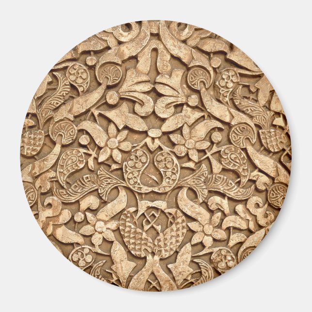 Alhambra mönster magnet (Framsidan)