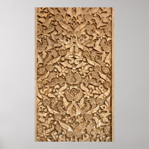 Alhambra mönster poster