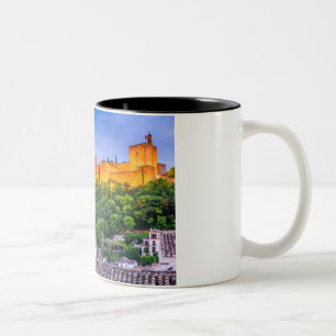 Alhambra palace från Granada - Tunnelspel Två-Tonad Mugg