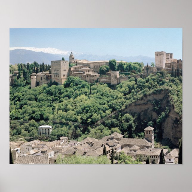 Alhambra-palatset Poster (Framsidan)