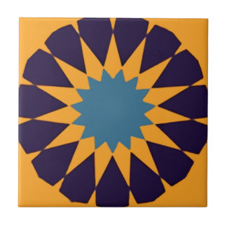 Alhambra-plattor, blomkammussla kakelplatta