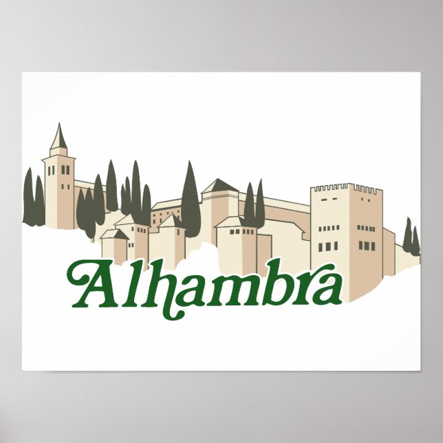 Alhambra Poster (Framsidan)