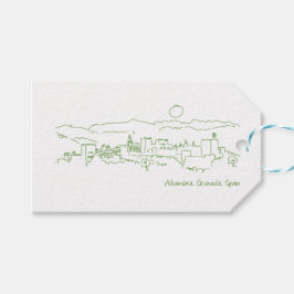 Alhambra Sunset Presentetikett