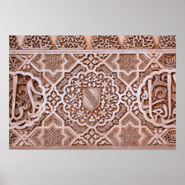 Alhambra Tile Poster